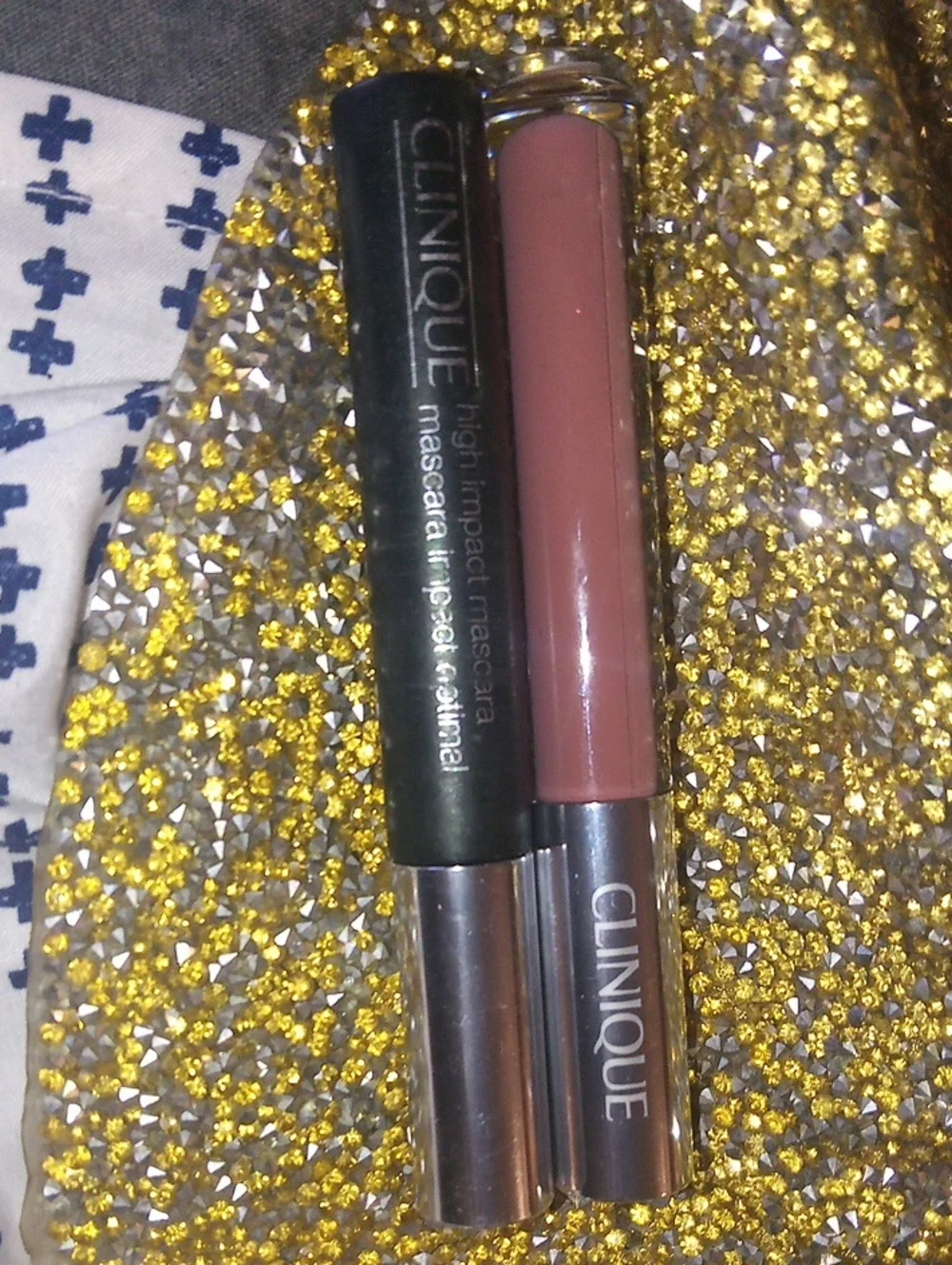 Clinique Dual-Ended Mascara & Lip Color - Black Mascara with Mauve Pink Lip A15